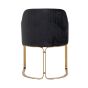 Hadley Antraciet Velvet Chair