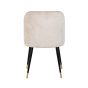 Alicia White Chenille Chair
