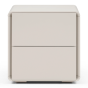 Kota Bedside Table - Matte Beige by Tommy Franks | Style Our Home