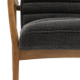 Datsun Charcoal Armchair by Gallery Living | Style Our Home