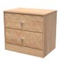San Jose 2 Drawer Midi Chest in Nebraska Oak