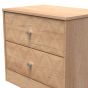San Jose 2 Drawer Midi Chest in Nebraska Oak