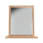 San Jose Small Mirror in Nebraska Oak