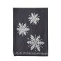 Emb Snowflakes Table Runner by Gallery Living | Style Our Home