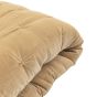 Opulent Velvet Bedspread Sand