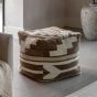 Falun Tonal Pouffe Biscuit
