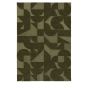 Cortland Block Rug Olive by Gallery Living | Style Our Home