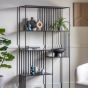 Gaulden Black Open Display Unit by Hudson Living | Style Our Home