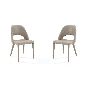 Van Dining Chair - Set of 2 - Dark Marble by Tommy Franks | Style Our Home