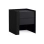 Tunica Bedside Table - Black Oak - Pair by Tommy Franks | Style Our Home