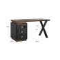 Hunter Desk with 3 Drawers by Richmond Interiors | Style Our Home