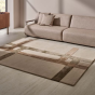 Stockholm Coffee & Cream Rug by Punt Mobles | Style Our Home 