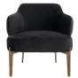  Venus Antraciet Velvet Easy Chair by Richmond Interiors | Style Our Home 