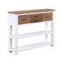 Splash of White - Low Bookcase / Console by Baumhaus | Style Our Home