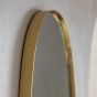Herring Gold Pebble Mirror