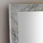 Fabrizio Large Marbled White Mirror