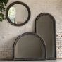 Emery Blackwash Round Mirror