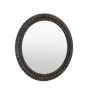 Emery Blackwash Round Mirror