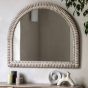 Emery Whitewash Overmantle Mirror by Gallery Living | Style Our Home