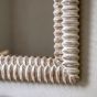 Emery Whitewash Overmantle Mirror