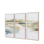 Triptych Framed Canvas Set of 3