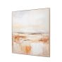 Warm Haze Framed Canvas