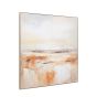 Warm Haze Framed Canvas