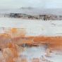 Warm Haze Framed Canvas
