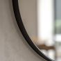 Holworth Pebble Mirror Black