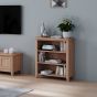 Arlyn Natual Oak Bookcase by Hertiance Furniture | Style Our Home
