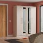 York Tall 4 Door Wardrobe in Kashmir Ash
