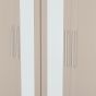 York Tall 4 Door Wardrobe in Kashmir Ash