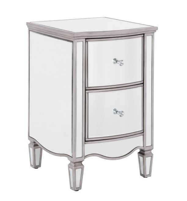 Elysee 2 Drawer Bedside