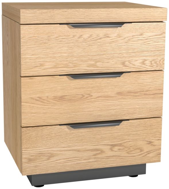 Fusion 3 Drawer Bedside by Classic Furniture | Style Our Home