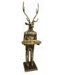 Deer with Plate H216cm by Quirky Barn | Style Our Home