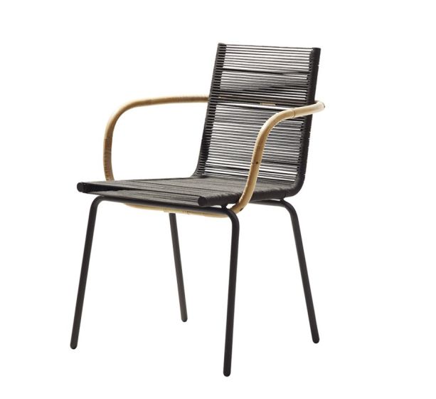 Sidd Brown Arm Chair by Cane-line | Style Our Home