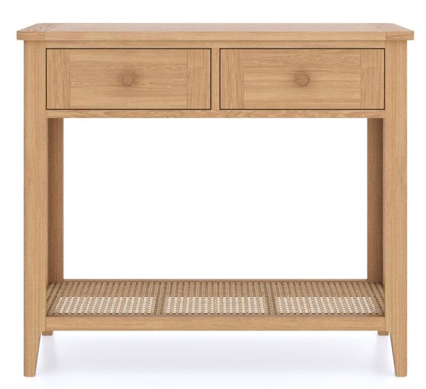 Halmstad Natural Oak Console Table by Hertiance Furniture | Style Our Home