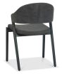 Camden Peppercorn Upholstered Chair in a Dark Grey Fabric (Pair) by Bentley Designs | Style Our Home