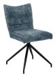 Loki Swivel Dining Chair-Blue by Classic Furniture | Style Our Home