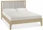 Bentley Designs Rimini Aged & Weathered Oak Kingsize Bed - 150cm