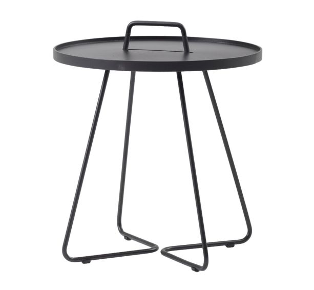 On-The-Move Large Black Side Table by Cane-line | Style Our Home