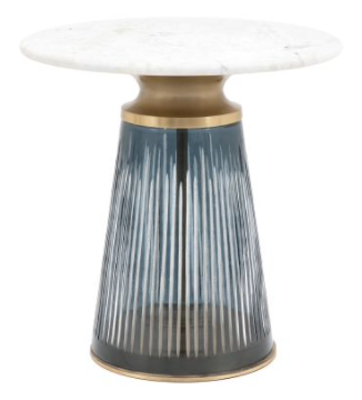 Verno Side Table Blue By Gallery Living | Style Our Home
