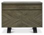 Ellipse Fumed Oak Narrow Sideboard by Bentley Designs | Style Our Home