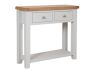 Parisian Grey 2 Drawer Console 