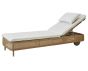 Presley Natural Sunbed - White Natté by Cane-line | Style Our home