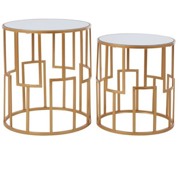 Ava Set of 2 Side Tables by Prestige Designs | Style Our Home