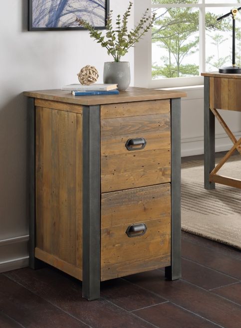 Urban Elegance - Reclaimed Two Drawer Filing Cabinet | Style Our Home