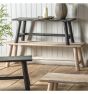 Alberta Bench Natural Rustic Long - Style Our Home 