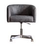 Feynman Swivel Chair Antique Ebony