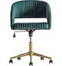 Murray Swivel Chair Green Velvet